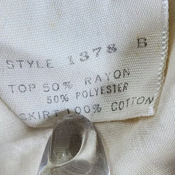 Joseph Magnin Vintage 70's Maxi Dress, Women's 8 - Picture 10 of 16